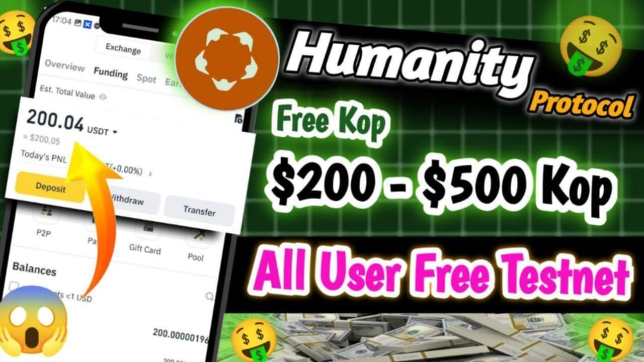 Human protocol testnet 50$ funding 100$-500$ - YouTube