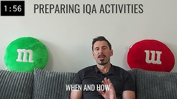 Level 4 Award in Internal Quality Assurance of Processes and Practices - Preparing IQA Activities