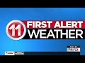 Scattered showers will return again this afternoon... Tori Alvarado's First Alert Weather Forecas...
