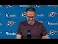 GM Sam Presti 2024-25 Postseason Media Availability | Full Press Conference | OKC Thunder