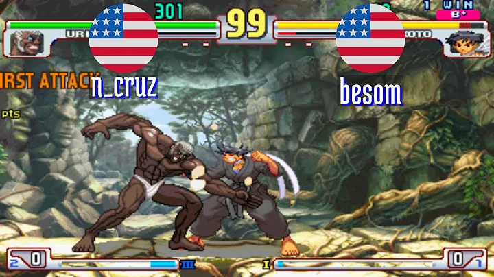 FT5 @sfiii3nr1: n_cruz (US) vs besom (US) [Street Fighter III 3rd Strike sfiii sf3 Fightcade] Dec 12
