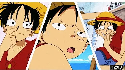 Luffy Dumb Moments For 7minutes straight