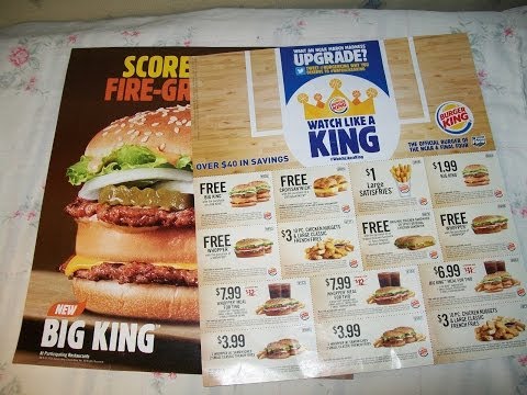 Free Fast food Coupons