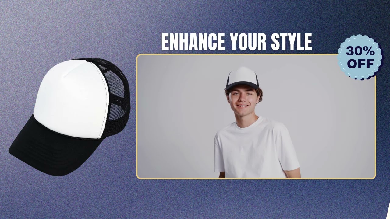 🧢 DALIX Two-Tone Trucker Hat | Summer Mesh Cap....