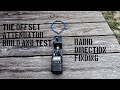 Ham radio direction finding offset attenuator build and test.