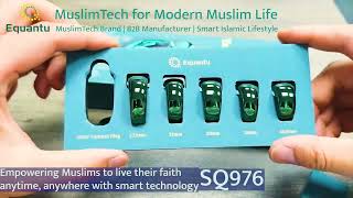 SQ976 display -Make Every Dhikr Count-Tasbeeh/Tasbih Ring, crafted by Equantu
