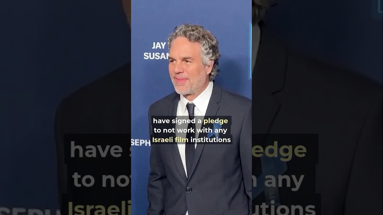 Dozens of Hollywood’s biggest names are boycotting Israeli film groups over the war in Gaza 