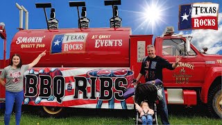 Brits Visit ROCK N RIBS American Festival [TEXAS ROCKS]