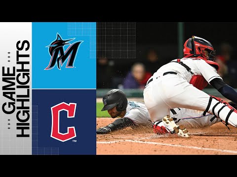 Marlins vs. Guardians Game 2 Highlights (4/22/23) | MLB Highlights