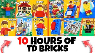 *10 HOURS* OF TD-BRICKS! (FUNNIEST LEGO VIDEOS)