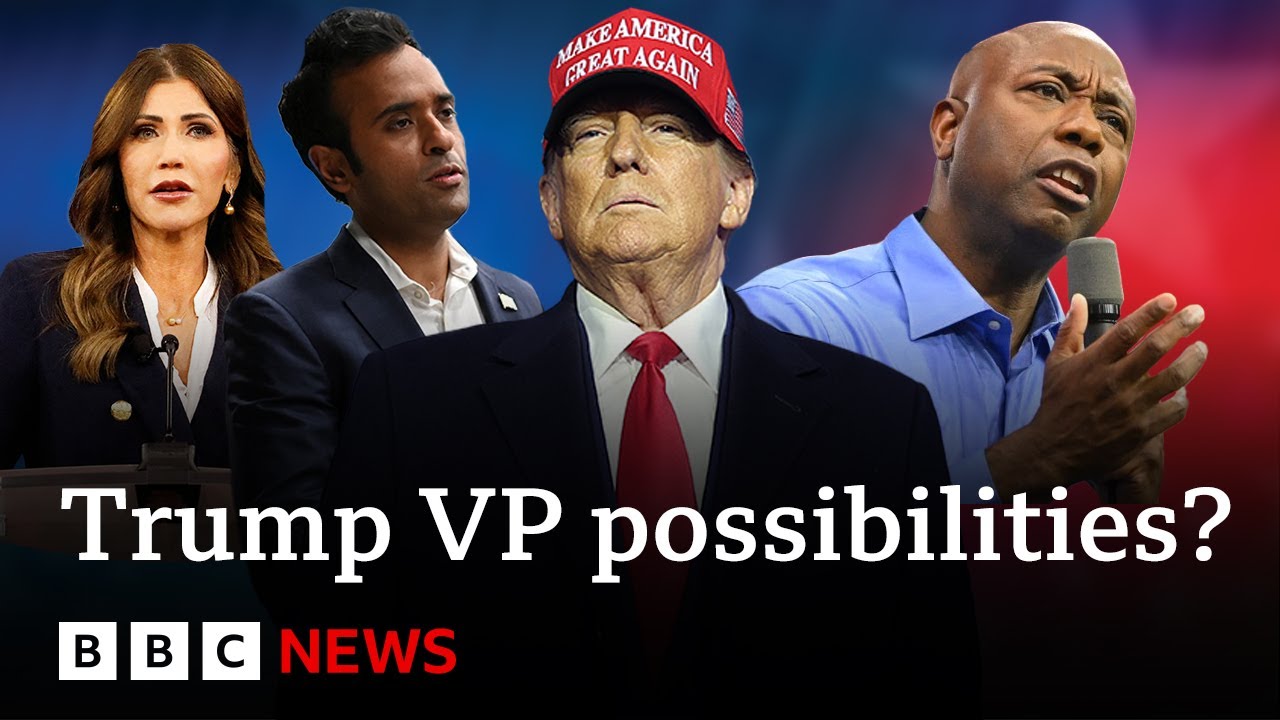 Who can be Donald Trump's vice president?  |  BBC News