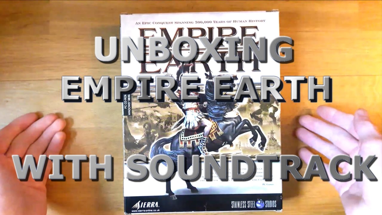 EMPIRE EARTH české vydání PC CD BIG BOX 240str. manuál, plakát strom
