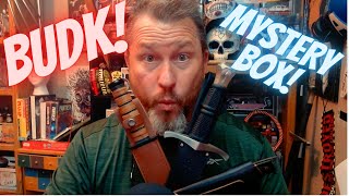 $19 BudK Scratch & Dents Mystery Box 3 Fixed Blades