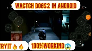 Watch dogs 2 in android/new cloud gaming emulator🔥(try it) screenshot 1
