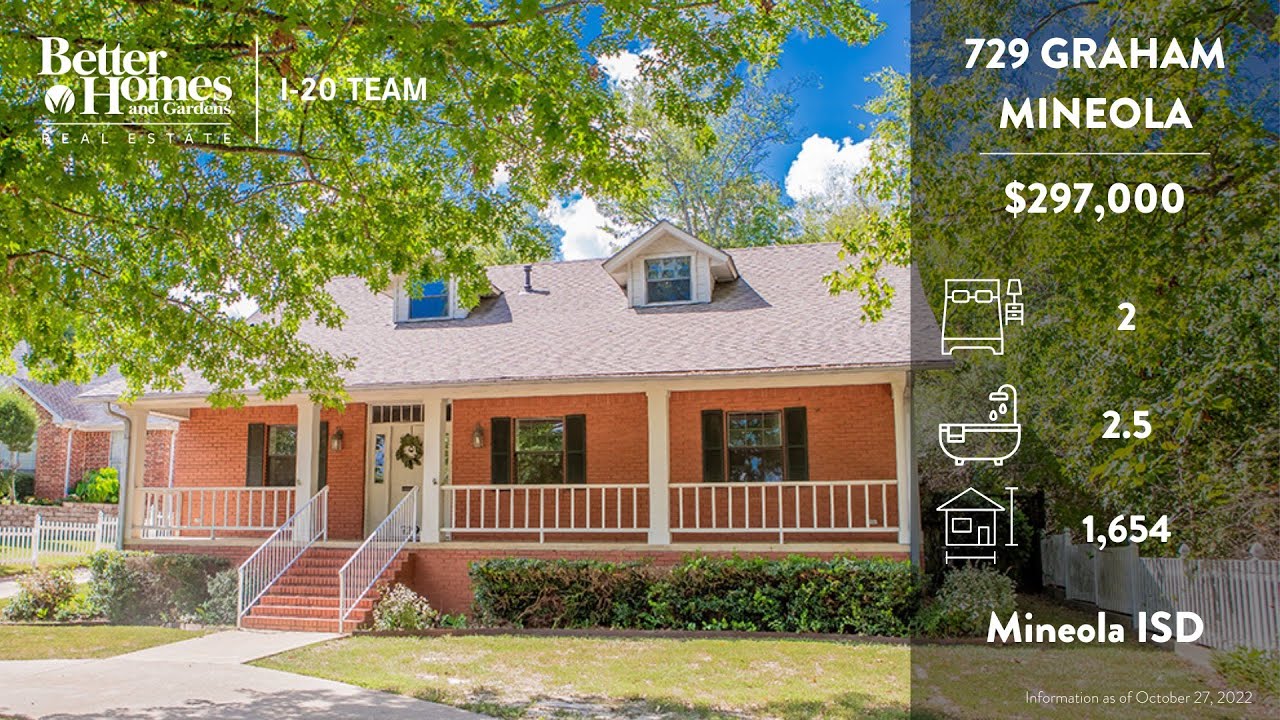 729 Graham, Mineola Better Homes and Gardens Real Estate I20 Team