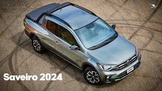 Volkswagen Saveiro 2024 - Motor Turbo? Câmbio Automático? O que mudou na pioneira das caminhonetes?