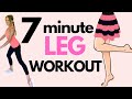 HOME WORKOUT | 7 MINUTE LEG HOME WORKOUT FOR WOMEN - SLIM YOUR THIGHS & TONE YOUR LEGS