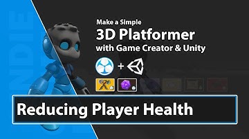 Unity Game Creator Tutorial - Reducing Player Health - 25