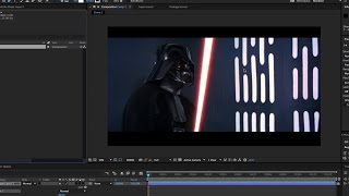 How to make a Star Wars Lightsaber effect in Adobe After Effects