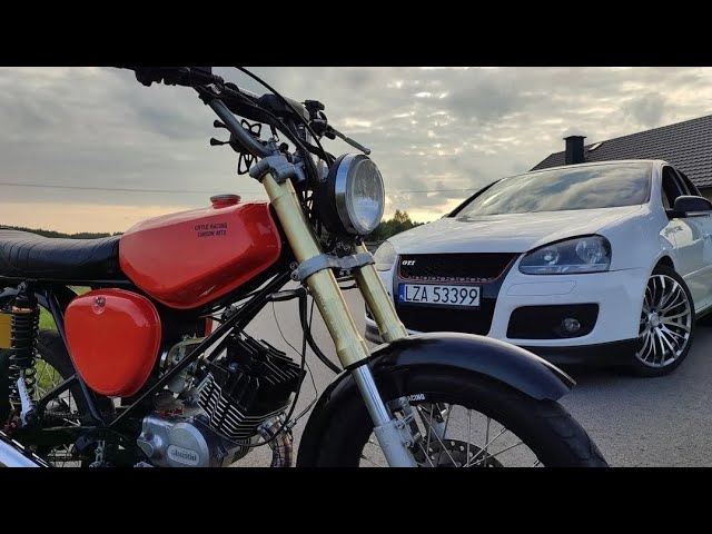 FASTEST SIMSON 150KMH 35HP CRAZY POLSKA TUNING 134cc TRANSPARENT 