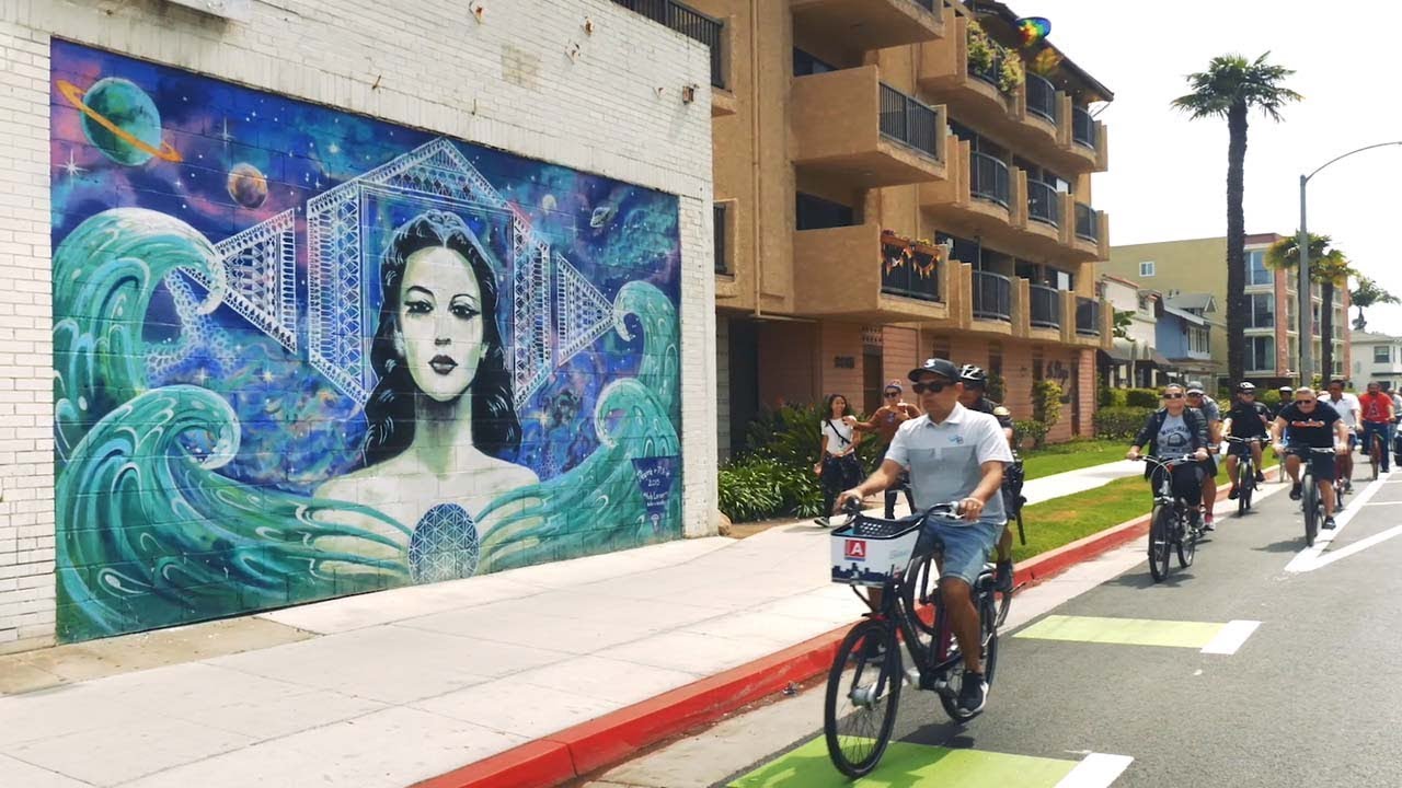 Measure A Unicorn Bike/Broadway & 3rd Street Bike Lane Unveiling