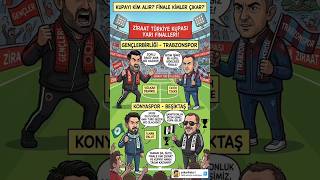 📍Ziraat Türkiye Kupasında Finale Hangi Takımlar Çıkar?. Hangi Takım Şampiyonluk Kupasını Kaldırır?