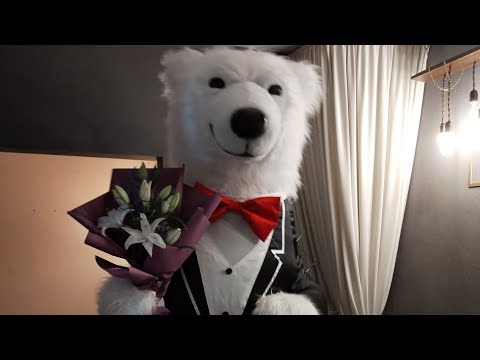 Вечерок получился зажигательным 🎁🎂Поздравление от Медведя Томаса #праздник #animation