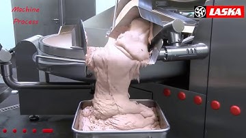 Amazing Food Industry Meat Processing Line Machines, Fastest Modern Salami Production Factory