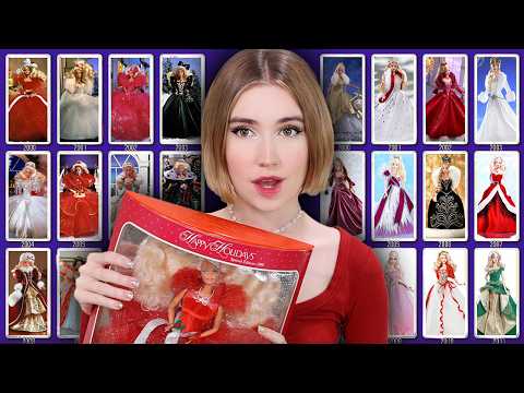 I Bought EVERY Holiday Barbie *1988-2023*