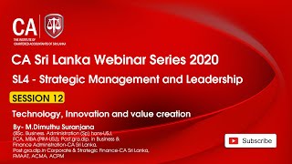 Full SL4  Technology, Innovation and Value Creation /  10 May 2020 Part 12 News
