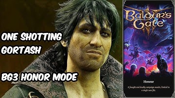 How to DEFEAT GORTASH | Baldurs Gate 3 HONOR MODE