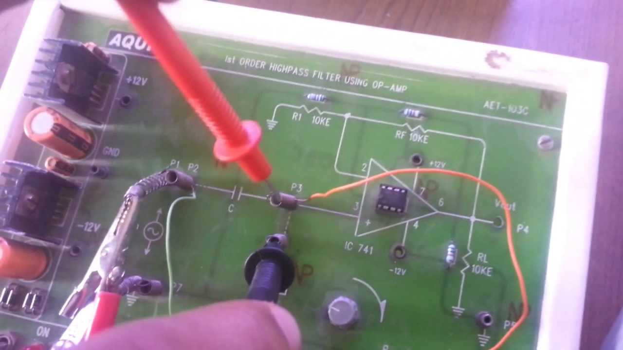 FIRST ORDER HIGH PASS FILTER