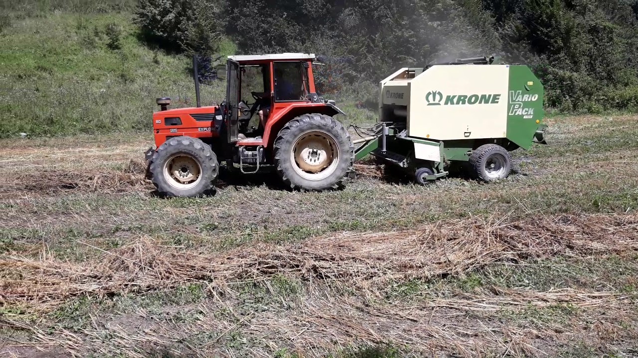 Same Explorer 80 & Krone VarioPack 1500