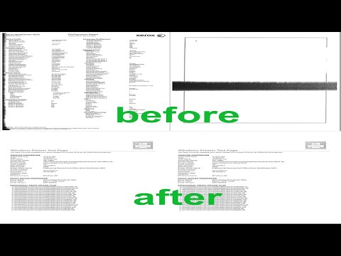Charge Grid Problem | Xerox WC 5655 | Step by step solutions on Dirty Printing