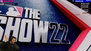 Troydan plays against a racist on MLB: The Show 22