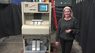Satake Series Scanmaster Ll Track Style Infrared Color Sorting System Demonstration