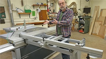 Felder K700 S : First  Impressions of my New Sliding Table Saw.