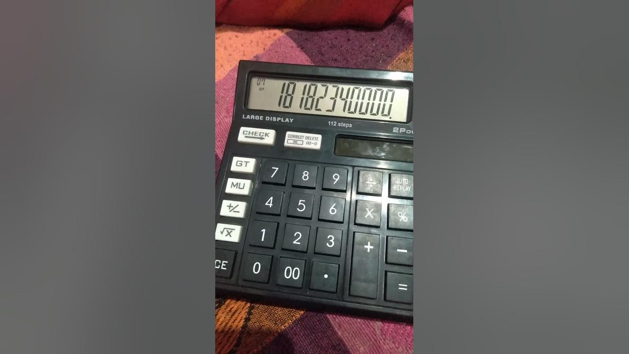 how many calculator sponsored by from devu channel! YouTube