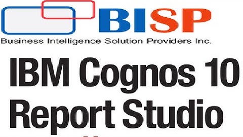 IBM Cognos Training - Cognos Report Studio Linear Regression | Cognos Advance Report