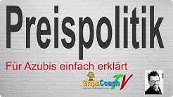 Preispolitik einfach erklärt - Prüfungswissen für Azubis ★ GripsCoachTV