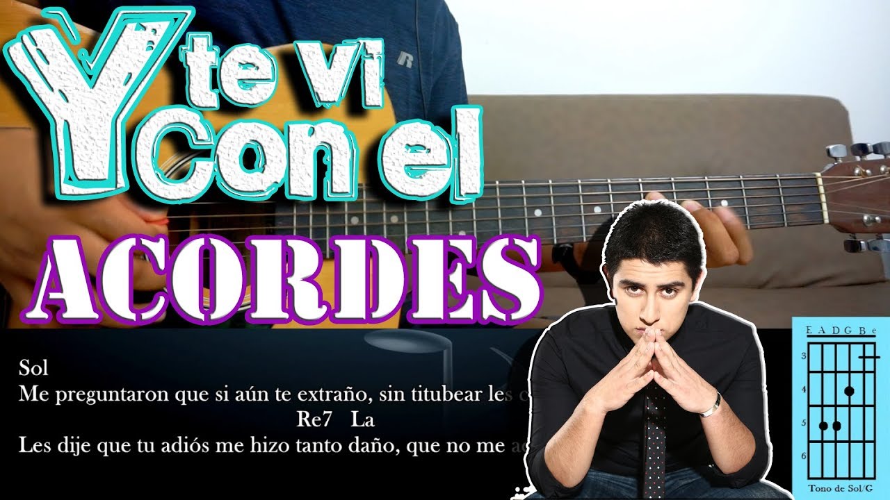 Tutorial | Y te vi con el | Julian Mercado | Acordes/Tonos