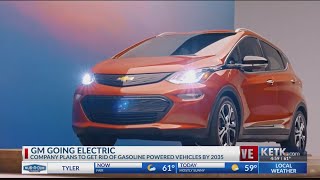 GM to mostly produce electric vehicles by 2035