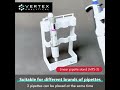 Pipette Stand | Laboratory Pipette Carousel for Safe & Organized Pipette Storage