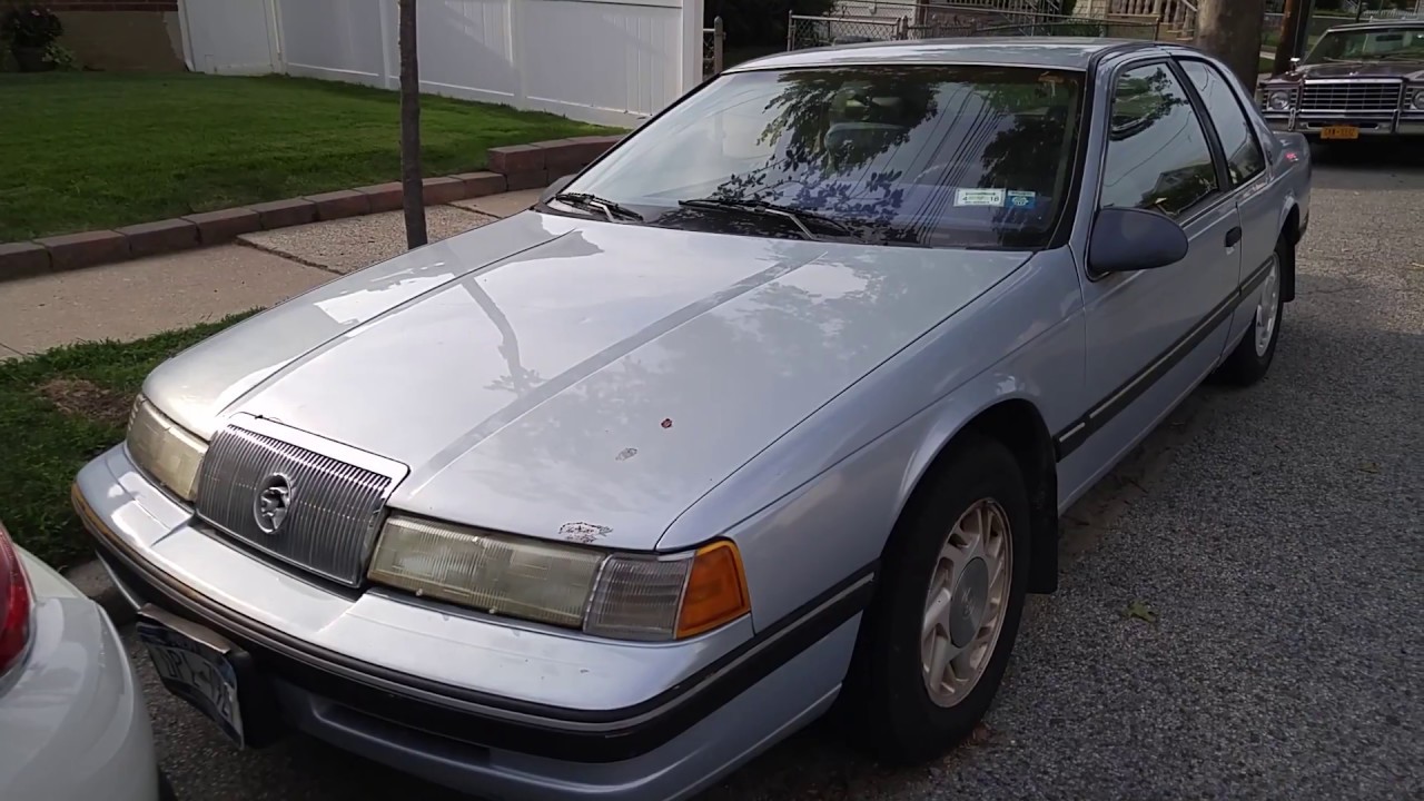 1989 Mercury Cougar Ls Youtube