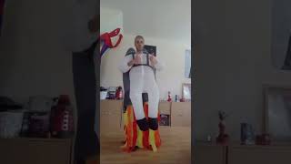 Testing The Bodysocks Inflatable Rocked Mascot Costume Part 3 May 2024