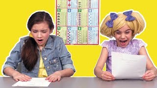 School Exams Stress!  School Special and More! Princesses In Real Life | Kiddyzuzaa