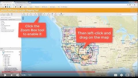 Using the Section 368 Energy Corridor Mapping Tool