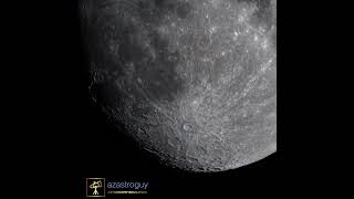 The Moon in High resolution.  #astronomy #moon #celestron #playerone