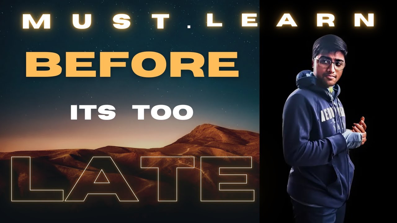 5 Life Lessons You Must Know Before You Are Too Late !!! - YouTube