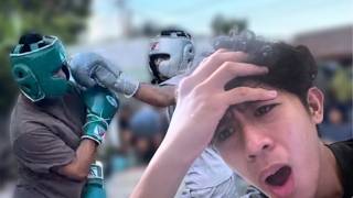 My First Backyard Boxing Match! *GONE WRONG*